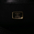 Chanel AB Chanel Black Lambskin Leather Leather Mini Square Quilted Lambskin Bijoux Logo Chain Flap France