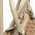 Gucci B Gucci Brown Beige Canvas Fabric GG Sukey Satchel Italy