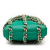 Chanel AB Chanel Green Lambskin Leather Leather Lambskin Tech Me Out Clutch With Chain Italy