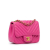 Chanel B Chanel Pink Lambskin Leather Leather Mini Square Classic Chevron Lambskin Single Flap Italy