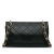 Chanel AB Chanel Black Lambskin Leather Leather Large Lambskin Twist Chain Enamel CC Flap Italy