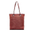 Chanel AB Chanel Red Dark Red Canvas Fabric Mini Mixed Fibers Deauville Tote Italy