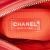 Chanel B Chanel Red Lambskin Leather Leather Small Chevron Lambskin Gabrielle Crossbody Italy