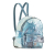 Chanel AB Chanel Blue Light Blue Mesh Fabric Mini Sequins and Lambskin Waterfall Backpack Italy