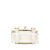 Chanel B Chanel White Ivory Calf Leather Mini Aged skin City School Flap France