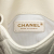 Chanel B Chanel White Ivory Calf Leather Mini Aged skin City School Flap France