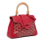 Goyard AB Goyard Red Coated Canvas Fabric Mini Goyardine Saigon Souple France