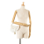 Christian Dior B Dior White Canvas Fabric Mini Oblique Saddle Bag Italy