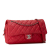 Chanel B Chanel Red Caviar Leather Leather Jumbo Caviar Easy Flap Bag Italy