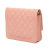 Chanel B Chanel Pink Caviar Leather Leather Quilted Caviar Square Boy Wallet On Chain Italy