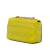 Christian Dior B Dior Yellow Neon Yellow Calf Leather Small skin Cannage Caro Bag Italy