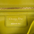 Christian Dior B Dior Yellow Neon Yellow Calf Leather Small skin Cannage Caro Bag Italy