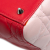 Christian Dior B Dior Red with Multi Lambskin Leather Leather Medium Tricolor Lambskin Cannage Lady Dior Italy