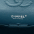 Chanel B Chanel Blue Peacock Caviar Leather Leather Medium Classic Caviar Double Flap France