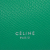 Celine Belt Bag Micro Grained Calfskin Leather 3-Ways Tote Bag Green