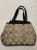 Coach Signature C Laura Kisslock Carryall