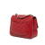 Chanel B Chanel Red Brick Caviar Leather Leather Mini Square Classic Caviar Single Flap Italy