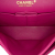 Chanel B Chanel Pink Blush Lambskin Leather Leather Medium Classic Chevron Lambskin Double Flap France