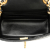 Chanel B Chanel Black Goatskin Leather Mini Square Classic Single Flap Italy