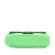 Fendi B Fendi Green Light Green Calf Leather Zucca Embossed Chain Midi Baguette Italy