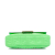 Fendi B Fendi Green Light Green Calf Leather Zucca Embossed Chain Midi Baguette Italy