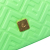Fendi B Fendi Green Light Green Calf Leather Zucca Embossed Chain Midi Baguette Italy