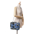 Chanel B Chanel Blue with Black Canvas Fabric Small La Pausa Bay Camera Bag Italy