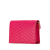 Saint Laurent B Saint Laurent Pink Hot Pink Calf Leather Grain De Poudre Cassandre Envelope Chain Wallet Italy