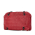 Bottega Veneta B Bottega Veneta Red Nappa Leather Leather Nappa Intrecciato Duo Shoulder Bag Italy