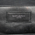 Saint Laurent B Saint Laurent Black Calf Leather Medium Monogram Heart Patchwork Chain Wallet Italy