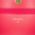 Chanel B Chanel Pink Dark Pink Tweed Fabric 19 Wallet On Chain Italy
