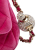 Chanel Pink Mini Square Classic Velvet Pearl Crush Single Flap Italy