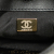 Chanel B Chanel Black Calf Leather Quilted skin Chain Flat Shoulder Bag Italy