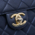 Chanel B Chanel Blue Navy Lambskin Leather Leather Small Lambskin Chic Pearls Flap Italy