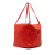 Bottega Veneta B Bottega Veneta Red Nappa Leather Leather Nappa Intrecciato Cube Shoulder Bag Italy