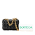 Bottega Veneta AB Bottega Veneta Black Nappa Leather Leather Nappa Intrecciato Padded Chain Cassette Satchel Italy