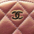 Chanel AB Chanel Purple Lambskin Leather Leather Quilted Iridescent Lambskin Round Clutch With Chain Italy