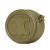 Celine AB Celine Green Olive Green Calf Leather Small skin Cuir Triomphe Oval Crossbody Italy