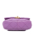 Chanel B Chanel Purple Lambskin Leather Leather Mini Quilted Lambskin Candy Chain Flap Italy