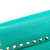 Valentino B Valentino Blue Turquoise Nappa Leather Leather Nappa Rockstud Bangle Clutch Italy