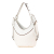 Gucci AB Gucci White Canvas Fabric GG Hobo Italy