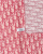 Christian Dior 65 Oblique Slik Scarf