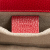 Gucci B Gucci Red Calf Leather Small Dollar skin Interlocking G Crossbody Italy