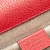 Gucci B Gucci Red Calf Leather Small Dollar skin Interlocking G Crossbody Italy