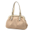 Celine B Celine Brown Beige Canvas Fabric Macadam Tassel Frame Satchel China