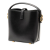Saint Laurent B Saint Laurent Black Calf Leather Mini Shiny skin Le 37 Bucket Bag Italy
