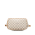 Louis Vuitton B Louis Vuitton White Damier Canvas Fabric Damier Azur Saleya PM France