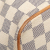 Louis Vuitton B Louis Vuitton White Damier Canvas Fabric Damier Azur Saleya PM France