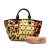 Miu Miu B Miu Miu Yellow Canvas Fabric Limited Edition Matelasse Printed Handbag Italy
