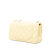 Chanel Yellow Mini Rectangular Classic Lambskin Sweet Camellia Flap Italy